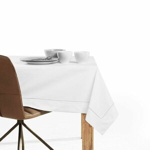 Asztalterítő Pure fehér sima klasszikus 110x240 DecoKing kép
