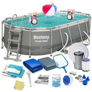 427 x 250 x 100 cm 18in1 bestway 56620 kerti keret medence 18in1... kép