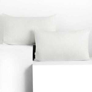 Díszpárnahuzat AMBER fehér dzsörzé 50x60 DecoKing kép