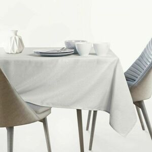 Asztalterítő Empire krémű sima klasszikus 140x220 owal AmeliaHome kép