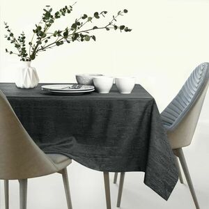 Asztalterítő Vesta grafitszürke dombornyomott modern 110x200 AmeliaHome kép