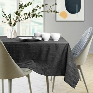 Asztalterítő Vesta grafitszürke dombornyomott modern 140x400 AmeliaHome kép