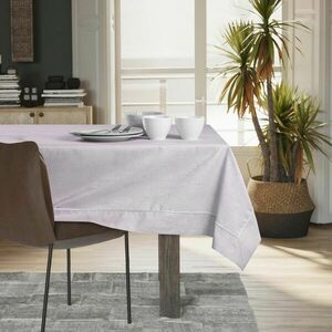 Asztalterítő Vesta világoslila dombornyomott modern 120x120 AmeliaHome kép