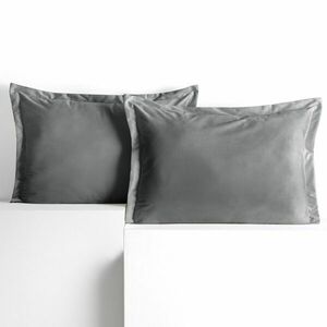 Díszpárnahuzat VELVET szín ezüst stílus glamour bársony 50x70 ameliahome kép