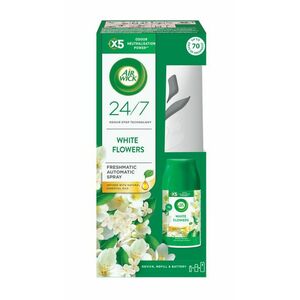 Air Wick Freshmatic Automata légfrissítő készülék Fehér virágok u... kép