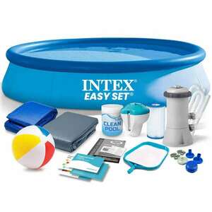 Kerti bővítőmedence 366 x 76 cm szett 15in1 intex 28132 kép