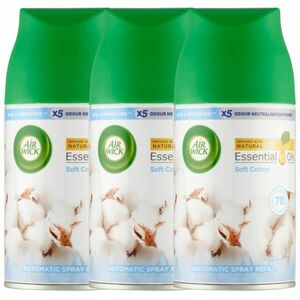 Air Wick Freshmatic Friss Pamut Utántöltő automata légfrissítő ké... kép