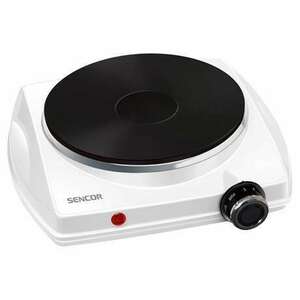 Sencor SCP1503WHEUE4 Elektromos főzőlap, 24, 7 cm, 1 főzőzóna, Fe... kép