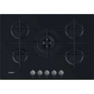 Whirlpool GOWL 728/NB Beépíthető gáz főzőlap, 73 cm, 5 főzőzóna, ... kép
