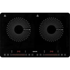 Sencor SCP 4501BK indukciós főzőlap, 2000W, 10 teljesítmény fokoz... kép