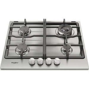Whirlpool TKRL 661 IX EU Beépített gáz főzőlap, 58 cm, 4 főzőzóna, Inox kép