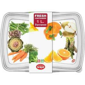 Snips 055010 tárolódoboz, 3 db, 1 liter kép