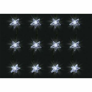 Home KAF 48L LED-es csillag fényfüggöny, 1, 5x1 m / 48 db hidegfeh... kép