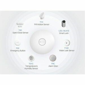 Ezviz a3-r200 okos központi vezérlőegység, azonnali risztások, 85... kép