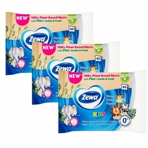 Zewa Kids nedves Toalettpapír 3x42db kép
