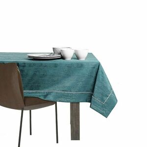 Asztalterítő Vesta tengerzöld dombornyomott modern 140x200 AmeliaHome kép