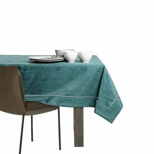 Asztalterítő Vesta tengerzöld dombornyomott modern 140x400 AmeliaHome kép