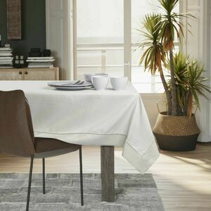 Asztalterítő Empire krémű sima klasszikus 120x200 AmeliaHome kép