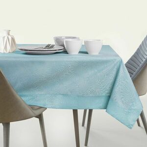 Asztalterítő Gaia kék dombornyomott 140x260 AmeliaHome kép