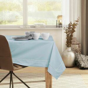 Asztalterítő Pure égkék sima klasszikus 160x200 DecoKing kép