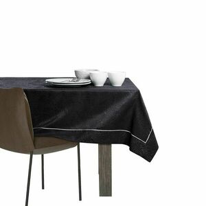 Asztalterítő Gaia fekete dombornyomott 120x160 AmeliaHome kép