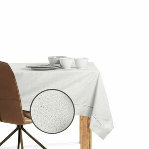 Asztalterítő Sparkle krémű metálfényes modern 140x180 DecoKing kép
