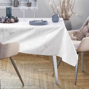 Asztalterítő Christmas Eve fehér nyomott ünnepi 140x280 AmeliaHome kép