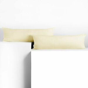 Díszpárnahuzat AMBER krémű dzsörzé 40x145 DecoKing kép