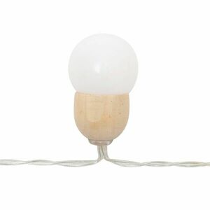 Home MLC20B LED-es gömb fényfüzér, 20 melegfehér LED, elemes, ~3m... kép