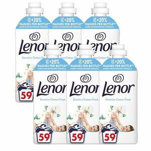 Lenor Sensitive Cotton Fresh Textilöblítő 354 mosás 6x1239ml kép