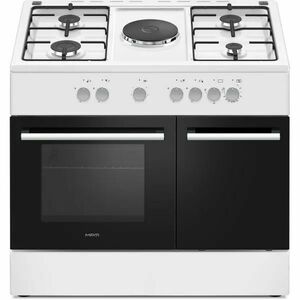 MPM-96-KGE-15 Gáz-Elektromos Tűzhely - Elektromos Sütővel, Gázpal... kép