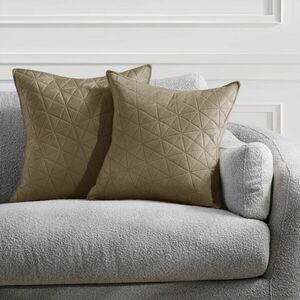 RESTILO díszpárnahuzat LAILA szín kapucsínó dombornyomott stílus... kép