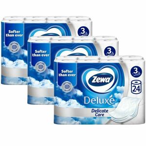 Zewa Deluxe Delicate Care 3 rétegű Toalettpapír 3x24 tekercs kép