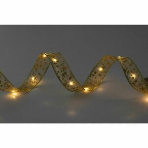 Home RLS10WW LED-es szalag mintákkal, arany színű szalag, 8 funkc... kép