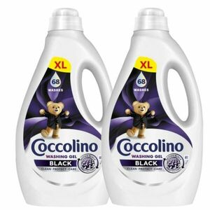 Coccolino Black folyékony Mosógél 2x2, 72L - 136 mosás kép