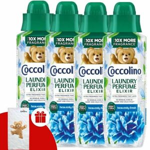 Coccolino Heavenly Fresh Mosóparfüm 4x460ml + Ajándék Coccolino Maci kép