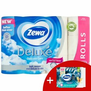 Zewa Deluxe Delicate Care 3 rétegű Toalettpapír 24 tekercs + 1db... kép