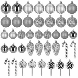 Ca0979 40 darabos karácsonyi gömbkészlet kép