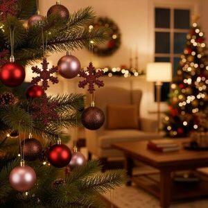 Ca1522 24 darabos karácsonyi gömbkészlet kép