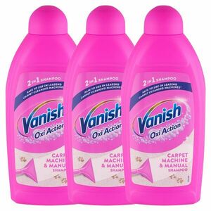 Vanish gépi Szőnyeg- és kárpittisztító sampon 3x500ml kép