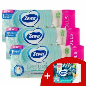 Zewa Deluxe Jasmine Blossom 3 rétegű Toalettpapír 3x16 tekercs +... kép