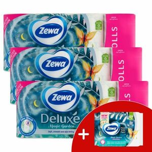 Zewa Deluxe Magic Garden 3 rétegű Toalettpapír - Limited Edition... kép