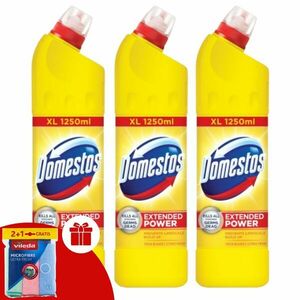Domestos Extended Power Citrus Fresh sűrű, fertőtlenítő hatású Ti... kép