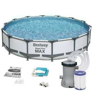 Bestway Steel Pro Max Fémvázas medence szett 427x84cm (8050055) kép