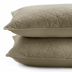 RESTILO díszpárnahuzat LAILA szín kapucsínó dombornyomott stílus... kép