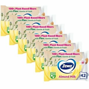 Zewa Almond Milk Nedves Toalettpapír 6x42db kép