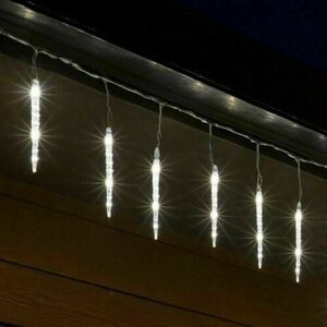 Home KJL288 jégcsap fényfüzér, 3, 5m hosszú, 288db hidegfehér SMD... kép