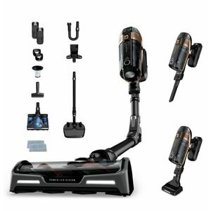Rowenta RH99G3WO X-Force Flex 15.60 Álló porszívó - Fekete, Sárgaréz kép