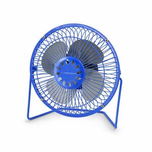 Esperanza Yugo USB mini ventilátor, 15cm, 2, 5W, Kék kép