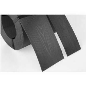 Univerzális szegély WOOD BORDER 78mm x 2, 8mm x 10m szürke kép